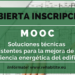 Abierta inscripción para cursos online gratuitos sobre Rehabilitación Energética