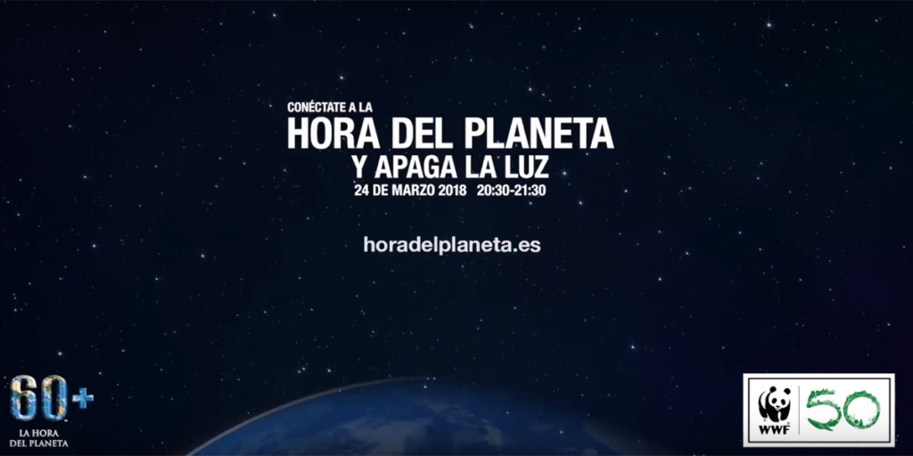 La Hora del Planeta 2018 de WWF se celebrará el próximo 24 de marzo