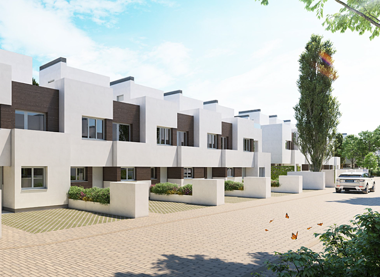 Nueva promoción de Viviendas Eficientes Célere Perales del Río en Madrid • CONSTRUIBLE Nueva promoción de Viviendas Eficientes Célere Perales del Río en Madrid • CONSTRUIBLE
