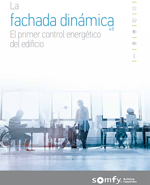 Somfy ha lanzado la nueva edición del libro “La Fachada Dinámica 4.0”. 