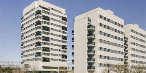 El Edificio Valdebebas 127 selecciona las prestaciones técnicas Dekton by Cosentino para su fachada