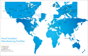 mapa knauf insulation