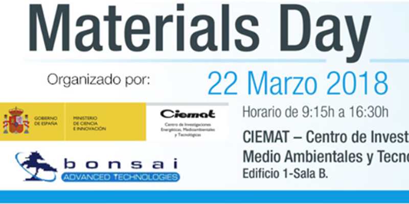 Ciemat organiza el Materials Day