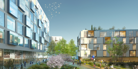 Rafael de La-Hoz y Carlo Ratti Associati revelan su propuesta para la construcción de un hub urbano en Nanterre