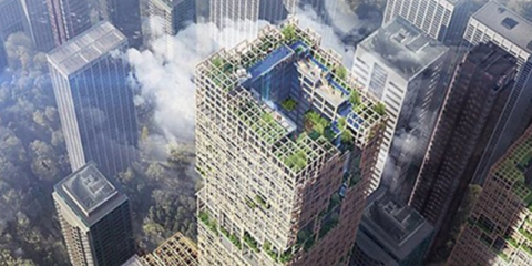El rascacielos de madera más alto del mundo estará en Tokio