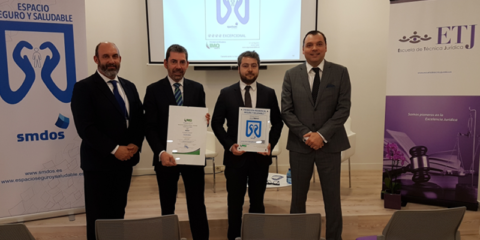 SMDos entrega el Sello Spatium a Neinor Homes y reconoce su promoción residencial segura y saludable