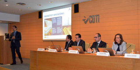 El CDTI presenta la nueva resina ligante renovable de URSA cofinanciada con fondos FEDER