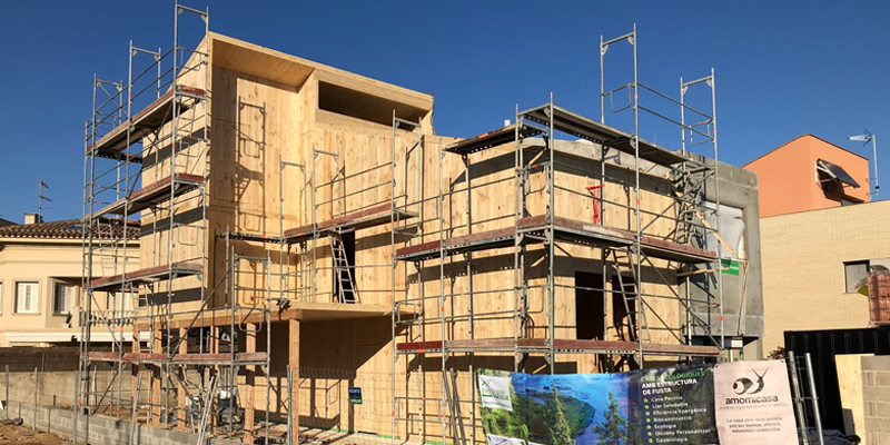 Nuevo proyecto de construcción de House Habitat en madera CLT