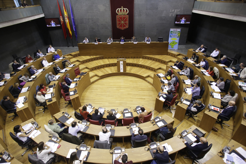 Inicio de KLINA en el Parlamento de Navarra