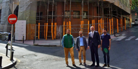 Sestao inicia la rehabilitación de fachadas y cubiertas de 14 edificios de viviendas residenciales