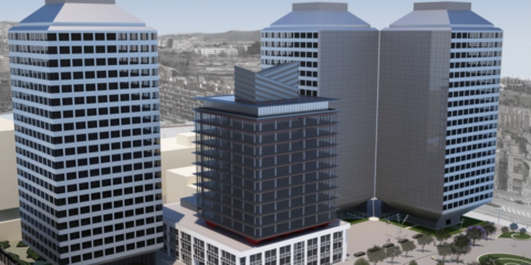 Torre Marina de Iberdrola Inmobiliaria: Icono de edificios de oficinas de energía casi nula a gran altura