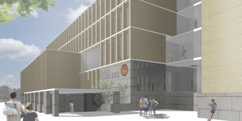 Edificio departamental de la Facultad de Filosofía y Letras de la Universidad de Zaragoza