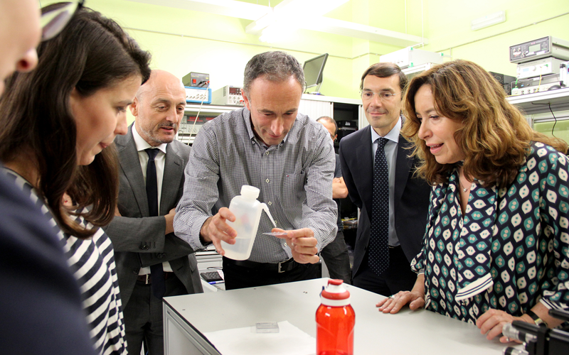 laboratorio dentro del ICFO