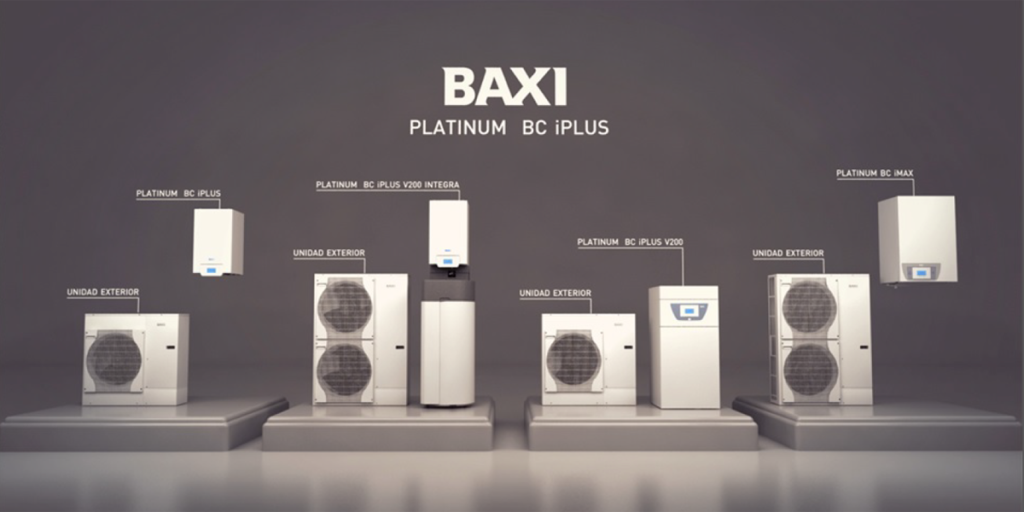 Gama de aerotermia Platinum BC iPlus de BAXI
