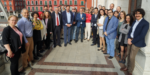 R2Cities destaca la mejora de eficiencia energética y accesibilidad en edificios de un barrio de Valladolid