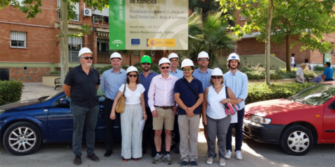 Andalucía muestra su experiencia en rehabilitación sostenible a la Agencia de la Energía de Reino Unido