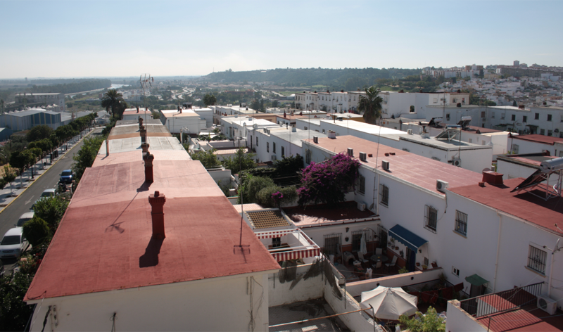 Vista panorámica de San Juan de Aznalfarache