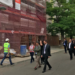 Técnicos europeos visitan las obras de rehabilitación energética en Maestro de Tellería para conocer el trabajo de Zaragoza Vivienda