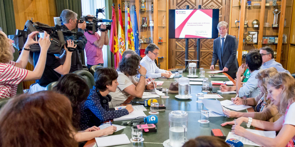 Presentación del Plan de Inversiones de Zaragoza Vivienda 2018-2023