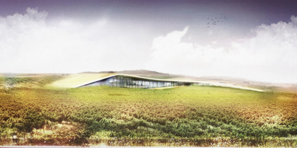 Futuro nuevo edificio de Beronia en La Rioja