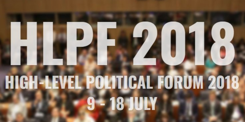 Logo evento HLPF