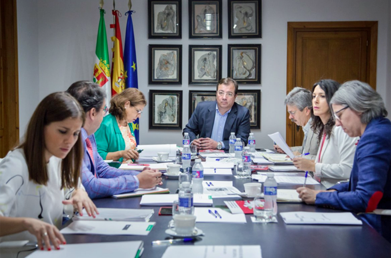  Reunión del Consejo de Gobierno de Junta de Extremadura