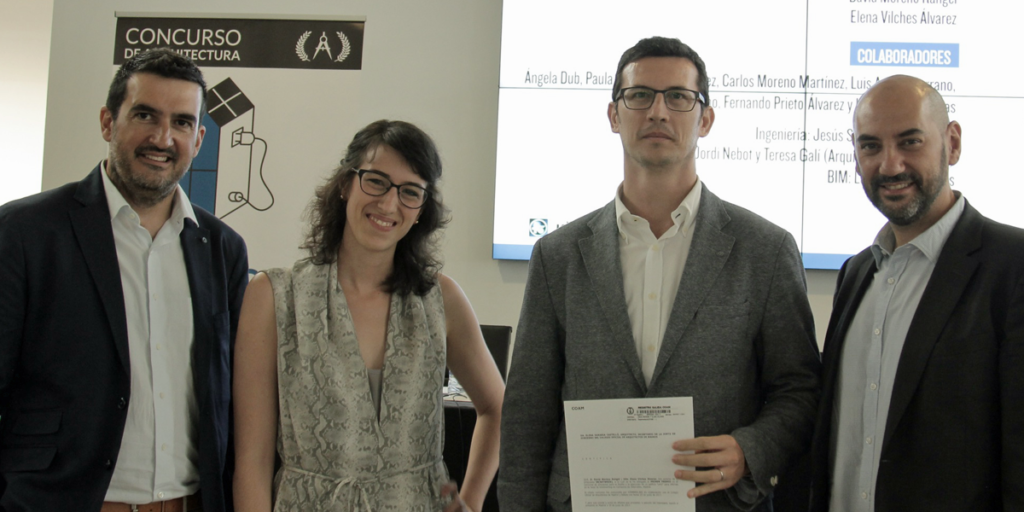 David Moreno y Elena Vilches, arquitectos de Enmedio Studio y ganadores del concurso Edificio Zero de KÖMMERLING