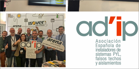Isover colabora con la Asociación de Instaladores de Placa de Yeso Laminado, Falsos Techos y Aislamiento
