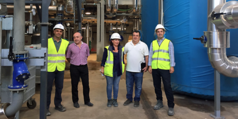 El ecobarrio de Txomin de San Sebastián pone en marcha el centro de producción de energía District Heating
