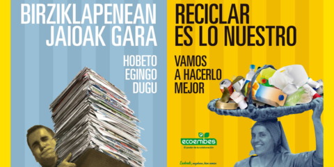 Euskadi persigue reciclar el 70% de los residuos en hogares promoviendo los principios de la economía circular