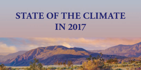 El informe Estado del Clima 2017 alerta de las altas temperaturas y de la concentración de gases de efecto invernadero