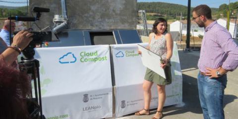 Requena presenta la prueba piloto del sistema de compostaje BigHanna que reduce hasta un 90% los residuos orgánicos