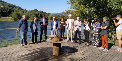 El manantial O Tinteiro, referente de la construcción sostenible en Galicia por su integración con el entorno