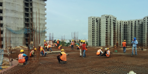 La Universidad de Bath busca sustituir la arena del hormigón por plástico residual para la construcción sostenible en India