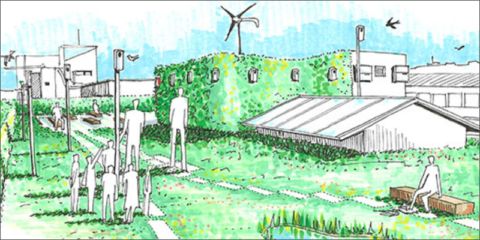 Urbaser creará una cubierta verde en uno de sus edificios de Barcelona para el ahorro energético y un aire más limpio