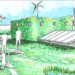 Urbaser creará una cubierta verde en uno de sus edificios de Barcelona para el ahorro energético y un aire más limpio