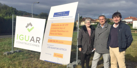 Asturias construye en Muros de Nalón el primer edificio de viviendas públicas bajo el estándar Passivhaus de la región