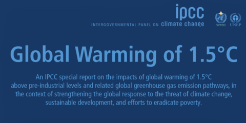 Nuevo informe del IPCC alerta de que se necesitarán cambios sin precedentes para limitar el calentamiento global a 1,5°C