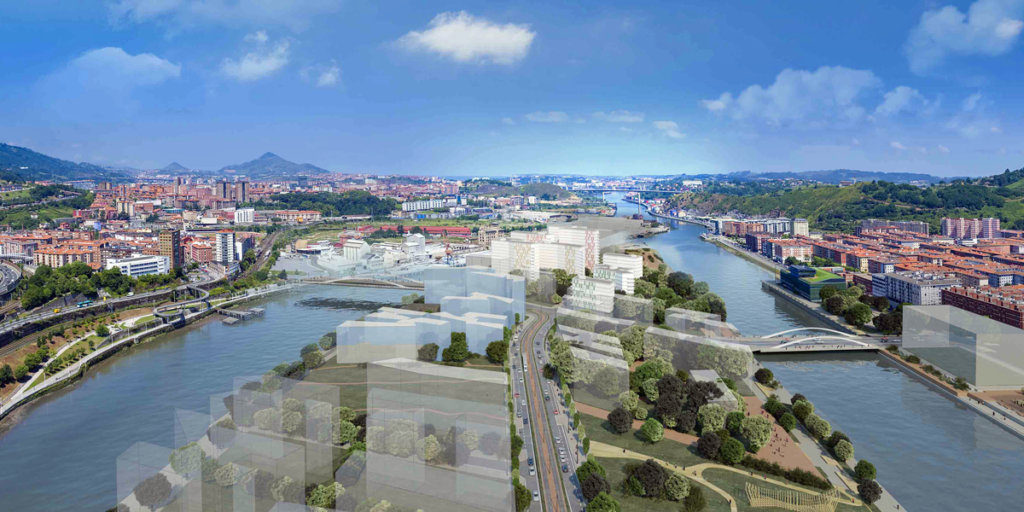 Proyecto integral y sostenible de la isla de Zorrotzaurre en Bilbao