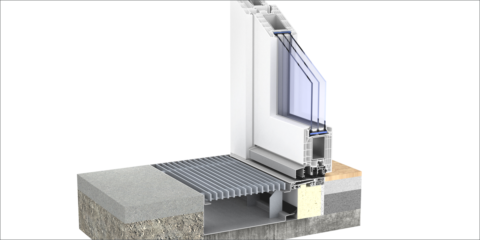KÖMMERLING presenta PremiPlan Plus, una solución de umbral para puertas para construcciones accesibles