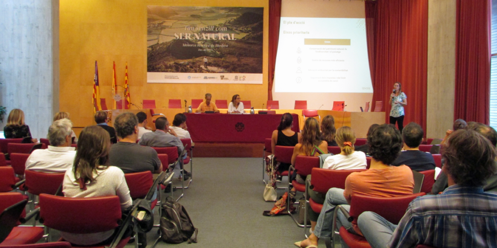 Acto de presentación del Plan de Acción de la Reserva de la Biosfera de Menorca