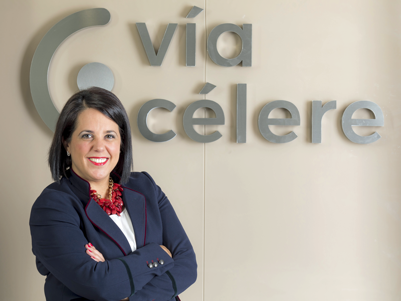 Sandra Llorente es la directora de Innovación e Industrialización de la promotora inmobiliaria Vía Célere