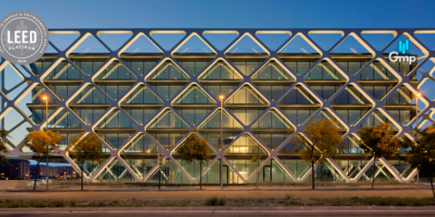 Finaliza la construcción del edificio Oxxeo con la certificación LEED Platinum Core & Shell