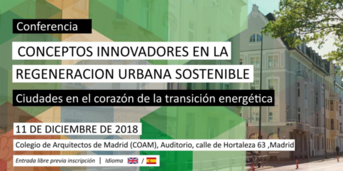 El proyecto europeo EU-GUGLE en la conferencia ‘Conceptos Innovadores en la regeneración urbana sostenible’