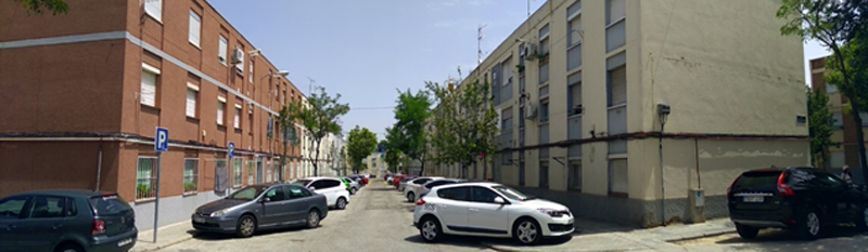 Figura 6. Vista calle Garganchón un día laborable 2018.