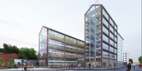 ‘Cité Maraîchère’, agricultura urbana vertical en un edificio con máximo aprovechamiento de luz solar