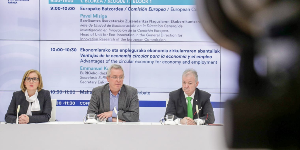EURIC visitará empresas de reciclaje de Gipuzkoa durante el I Encuentro Internacional de Economía Circular