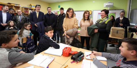 Las obras de aislamiento y carpintería del CEIP Pena de Francia en Pontevedra conllevan a un ahorro energético anual del 23,5%