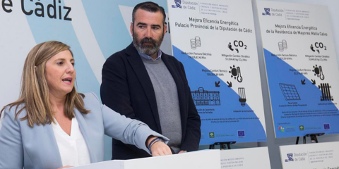 La Diputación de Cádiz invierte un millón de euros en la rehabilitación energética de tres edificios