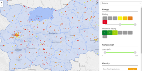 La herramienta Enerfund de H2020 proporciona información sobre la eficiencia energética de los edificios europeos
